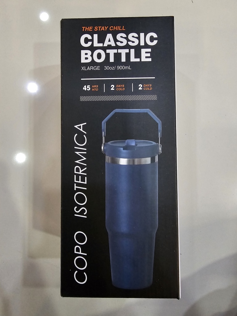 Vaso Stanley Cup botella clasica copo isortermica 30 oz 900 ml