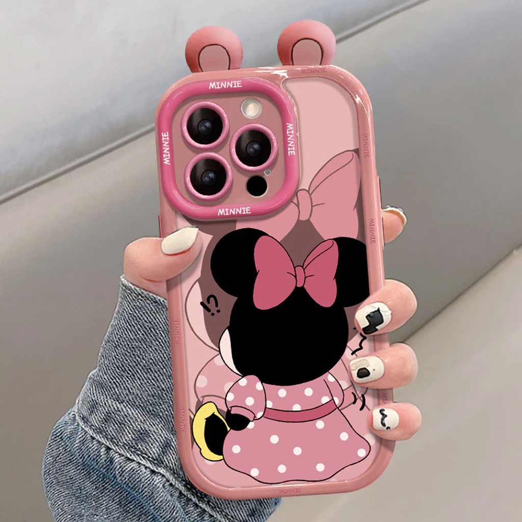 Case para Phone MICKEY MOUSE Y MINNIE MOUSE cada Uno