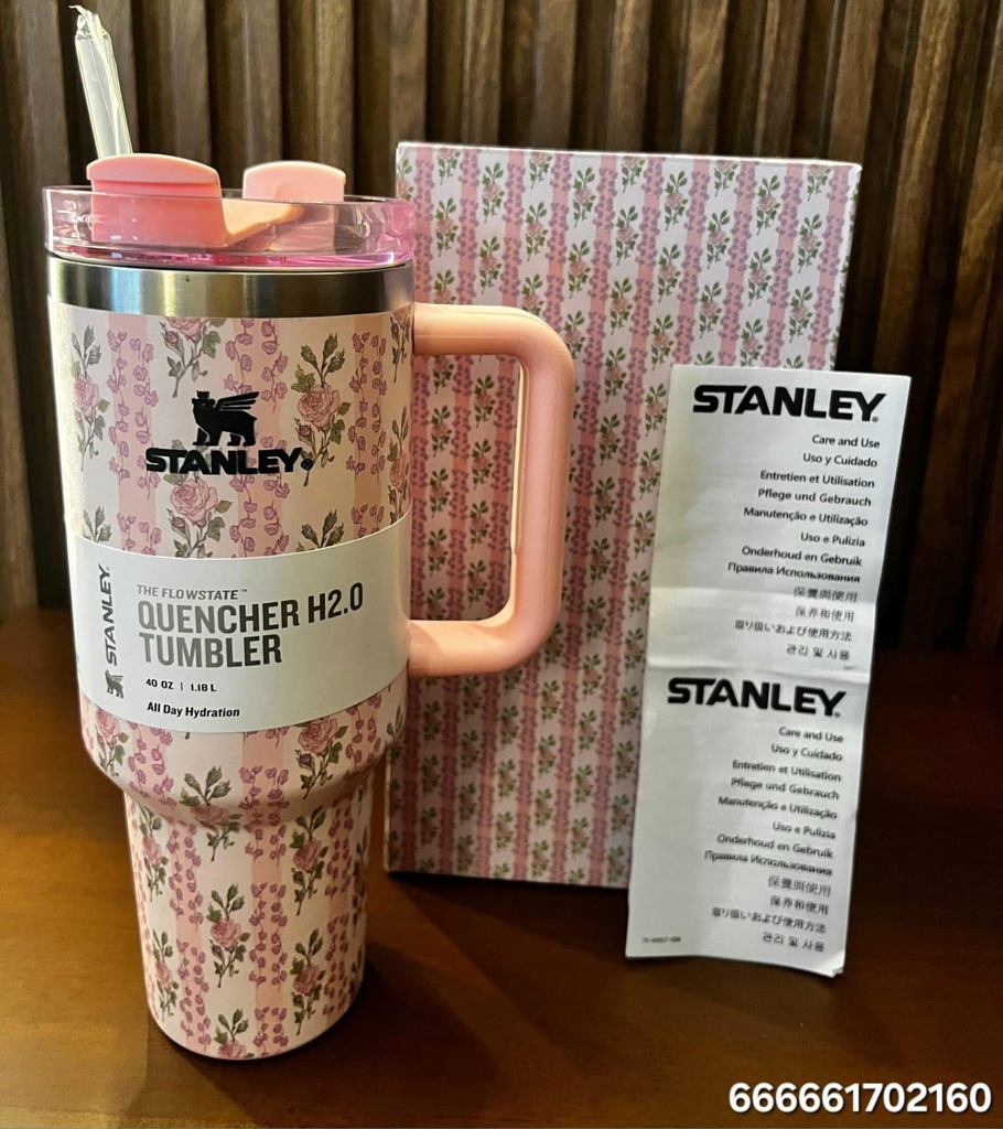 Vaso Stanley Cup Quencher H2.0 Tumbler 40 oz 1.88 L