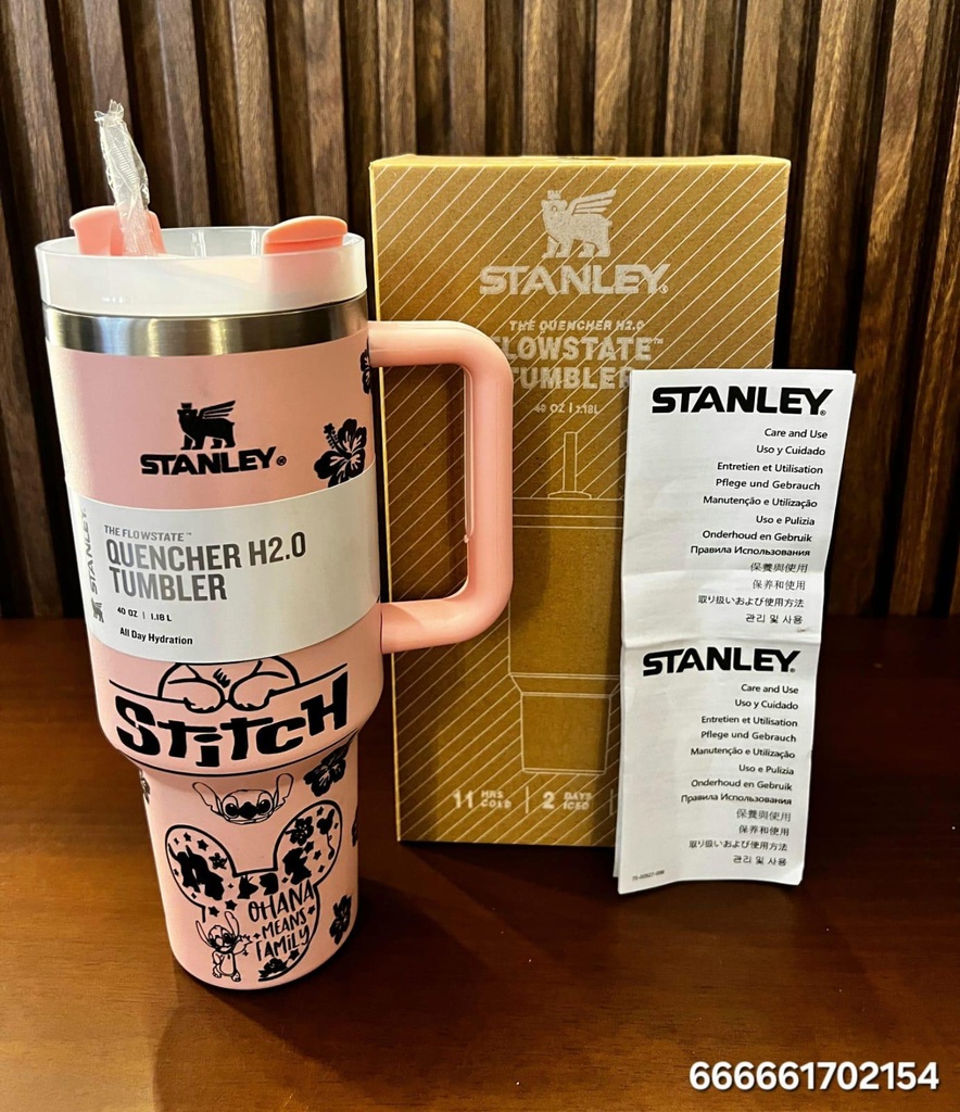 Vaso Stanley Cup Quencher H2.0 Tumbler 40 oz 1.88 L