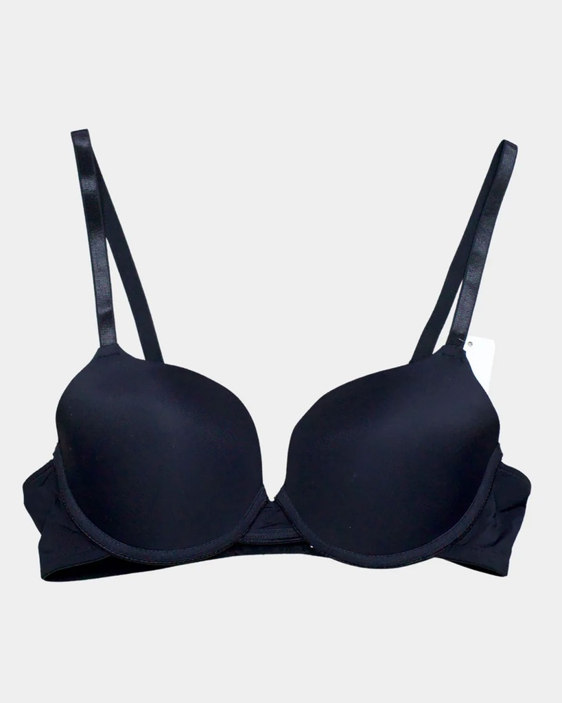 Brassier liso sin push-up en colores básicos.