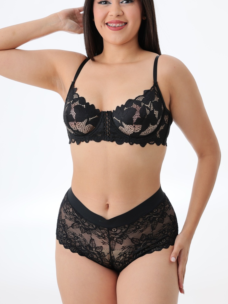 Panty de encaje Ilumie