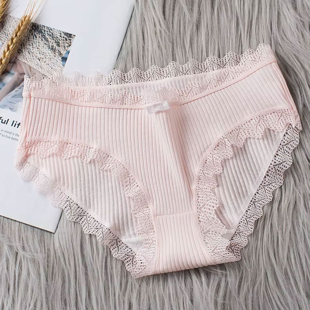 Panty Sensuel Encaje Algodón