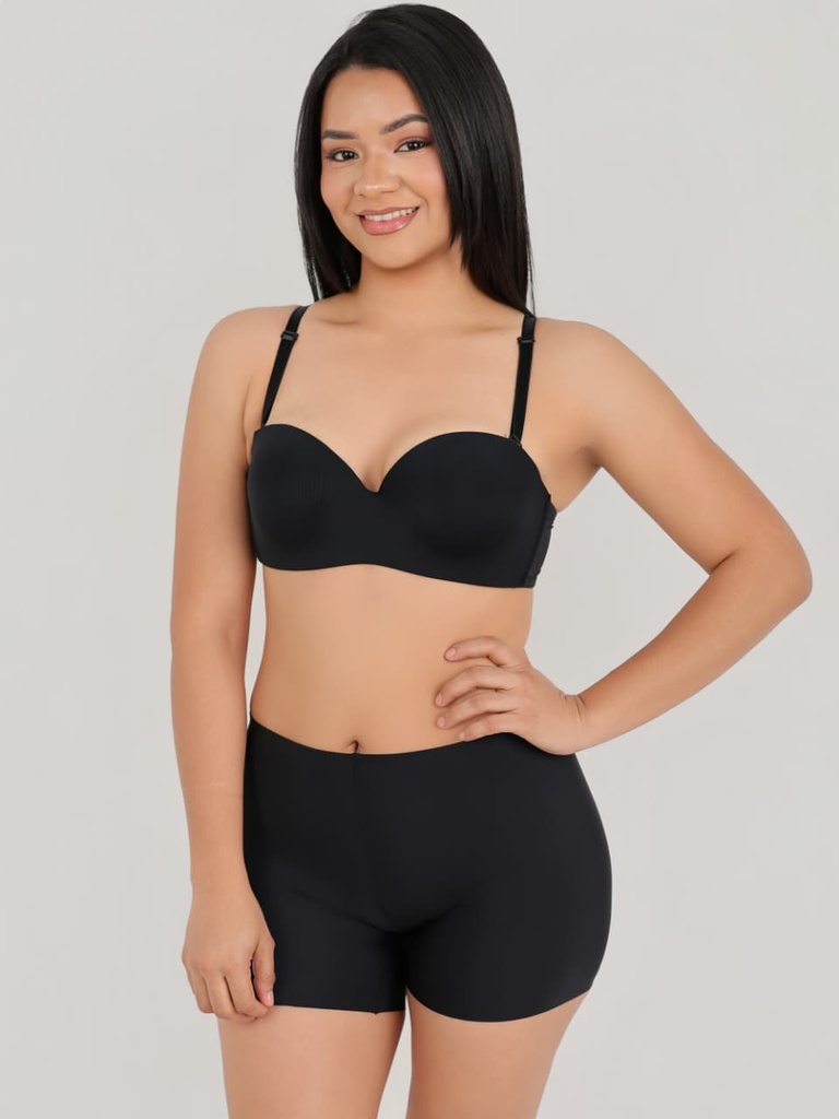 Brasier strapless liso con tiras removibles intimates