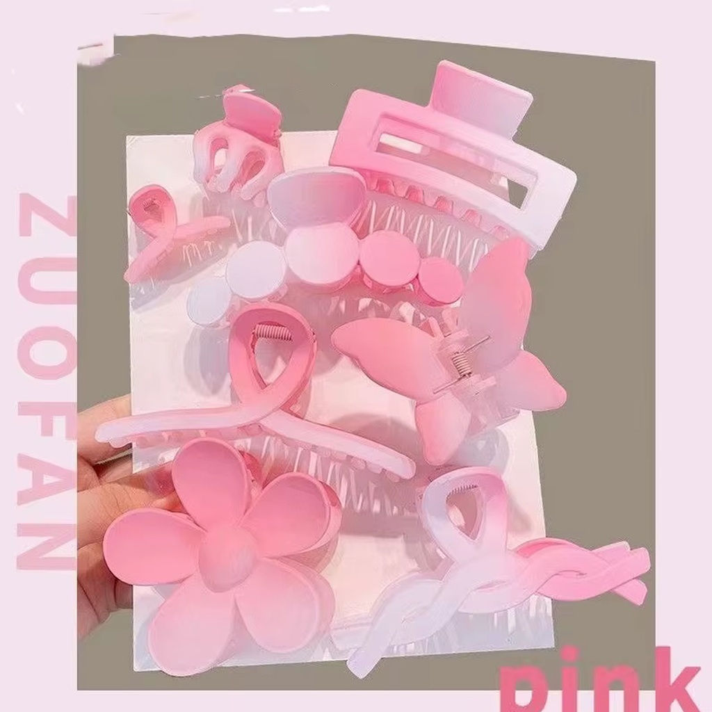 Juego de 8 pinzas para el cabello