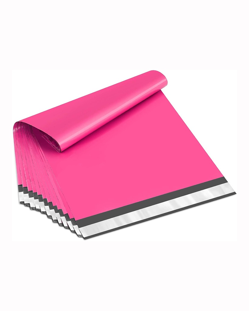 Empaque pack de 5pcs Rosa oscuro envio mediana 10x13