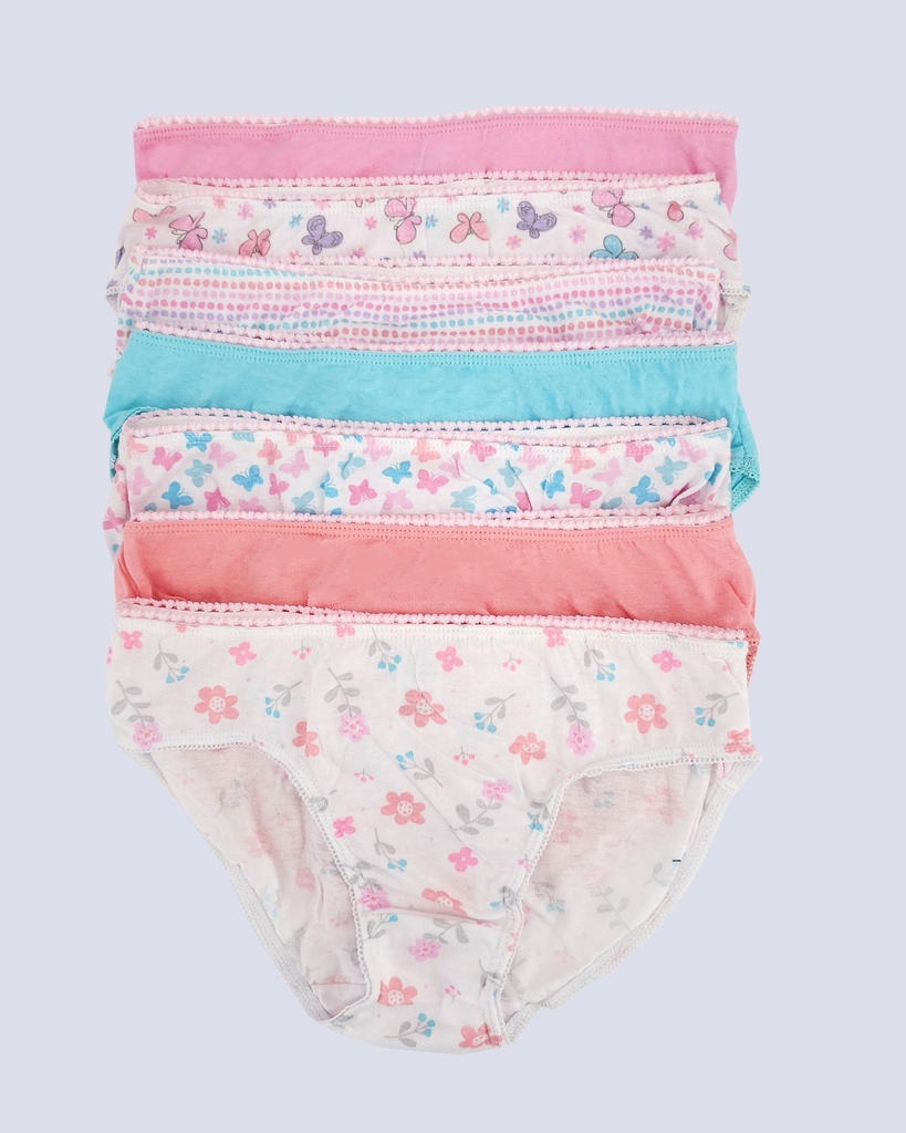 7 Bikini de algodÃ³n para niÃ±a