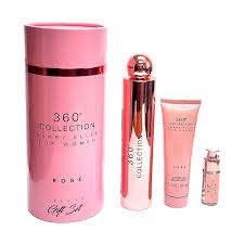 360 COLLECTION ROSE SET 4p 3.4oz EDP