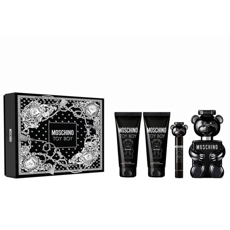 MOSCHINO TOY BOY SET 4p 3.4oz M EDP
