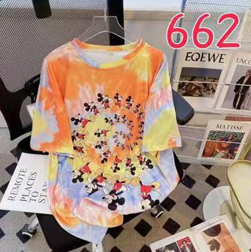 Camisa overside de dibujos animados