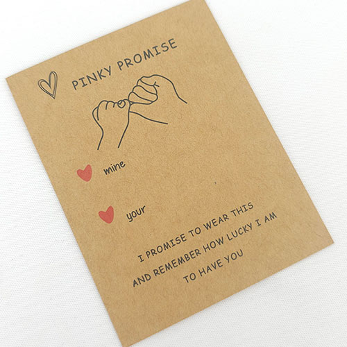 Tarjetero de Exhibicion de pulsera y cadena