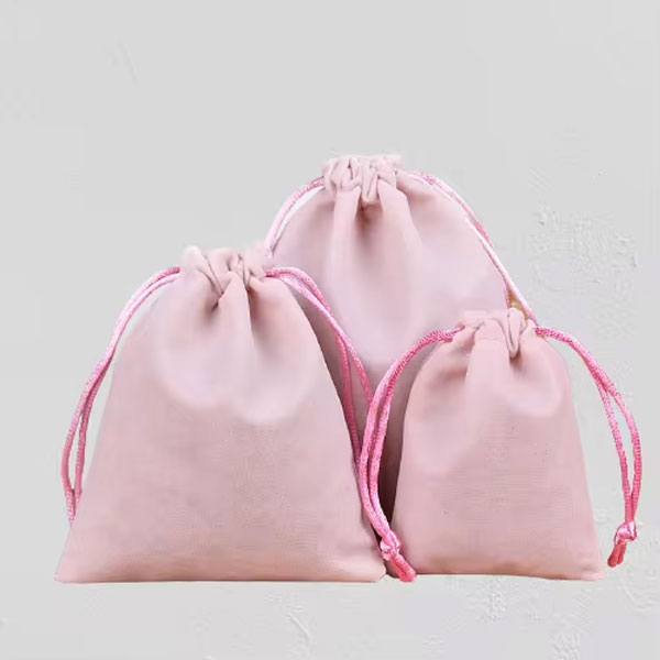 Bolsa de terciopelo de empaque