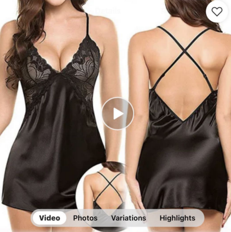 Pijama de satin Sensuel