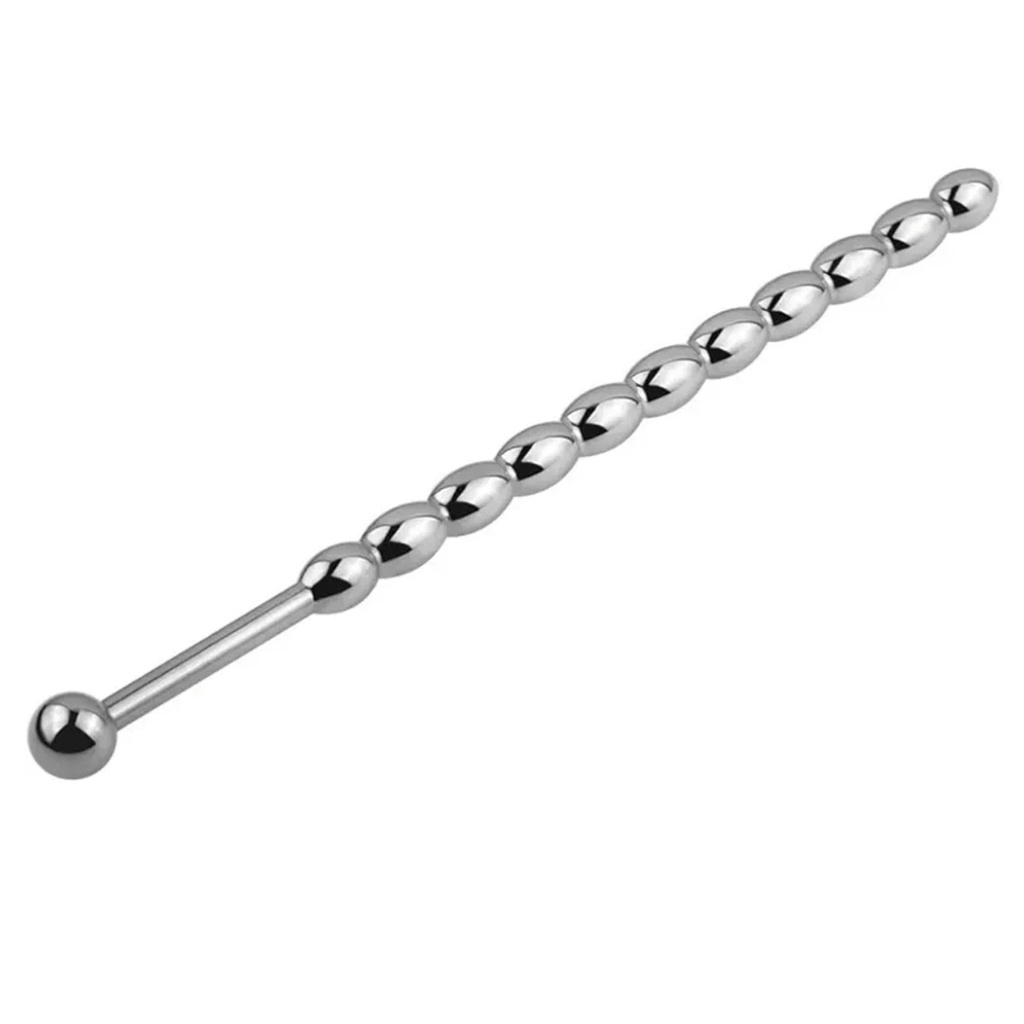 Enchufe uretral masculino de acero inoxidable, vara de masturbacion