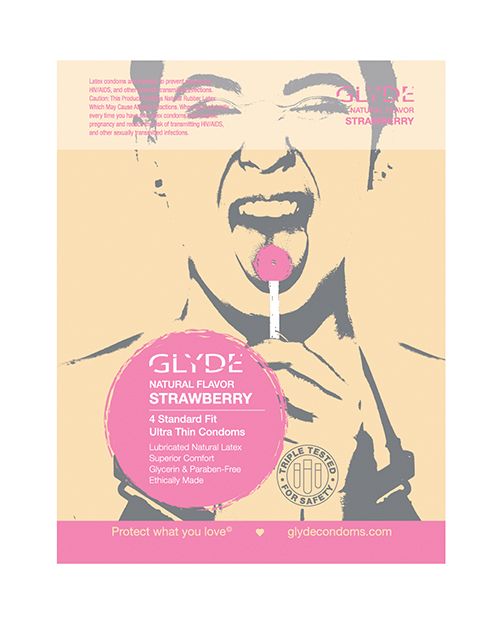 Glyde Strawberry - Pack of 4