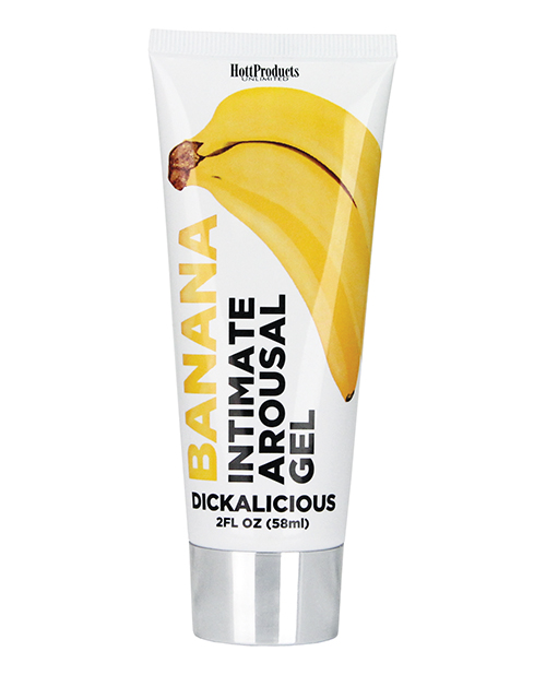 Dickalicious Penis Arousal Gel 2 oz-Banana