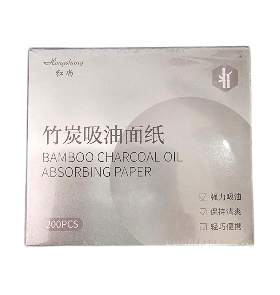 PAPEL ABSORBENTE DE ACEITE DE CARBÓN DE BAMBÚ