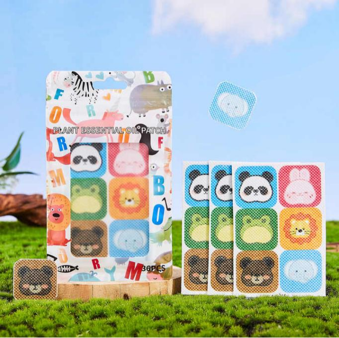 Parche adhesivo repelente de mosquitos