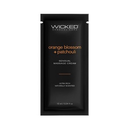 Wicked Sensual Care Orange Blossom & Patchouli Massage Cream  - .34 oz