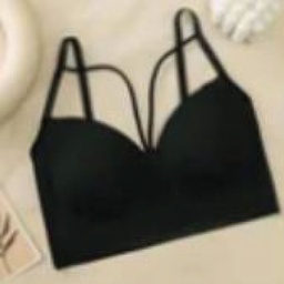 Bralette top color negro