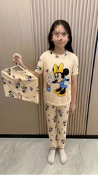 Pijama KIDS de dibujos animados de tres piezas