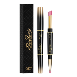 2 in 1 Lipstick &l Lpliner Pen