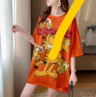 Camison oversized de dibujos animados unitalla