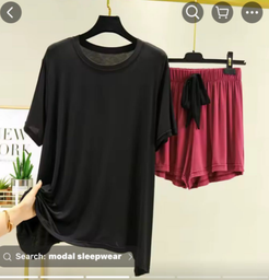 Pijama Short de satin