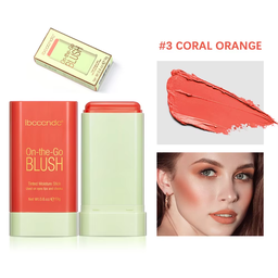 Rubor en crema resistente al agua 2 en 1 (CORAL ORANGE)