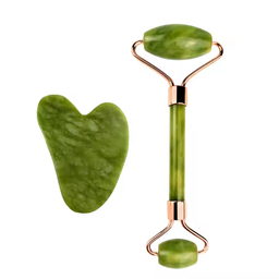 Rodillo de jade para rostro y herramientas faciales Gua Sha