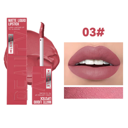 Mini labial vegano de lujo rojo nude (#03 BEAUTY)
