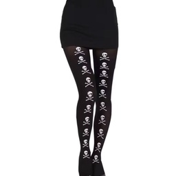 Medias de calabera para fiesta de Halloween