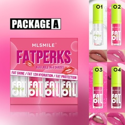 Set de labiales para brillo e hidratacion en los labios. (A)