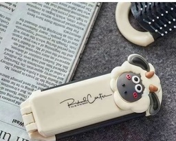 Cepillo de pelo plegable con diseño de oveja.