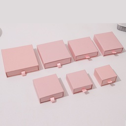 Caja de papel (9.9X2.5) ROSADO