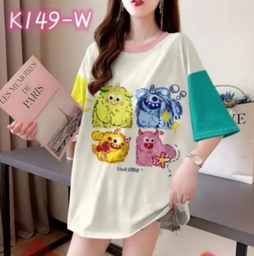 Camison Oversided de dibujos animados