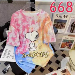 Camison Oversided de dibujos animados