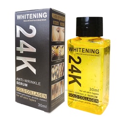 Sérum Anti-Arrugas Blanqueador con Colágeno y Oro 24K