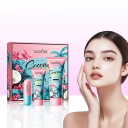 Set de Regalo de Lujo con Fragancia de Coco SADOER