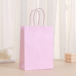 Bolsa de regalo de papel de color 15X11X6 Purpura