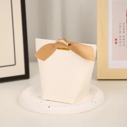 Bolsa de regalo color blanco 5.7X6X10