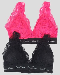 Lace Bralette XOXO